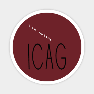 I am With ICAG Magnet